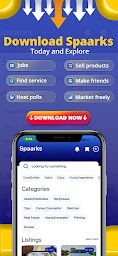 Spaarks  -  Local Social Network