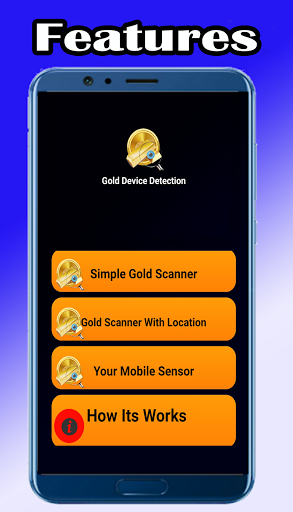 Gold Metal Detector Pro Screen 2