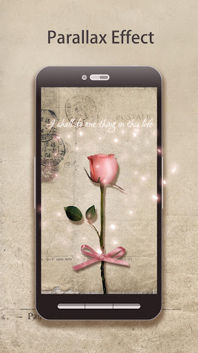 Android application Rose And Poetry Live Wallpaper screenshort