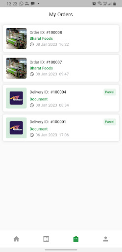 InstaDirect Delivery Screen 2