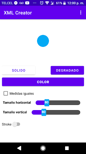 XML Creator Screen 2