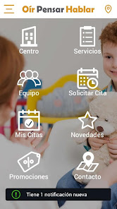 Captura 1 Logopedia Oír, Pensar, Hablar android