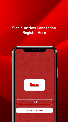 Android application Rmax ISP screenshort