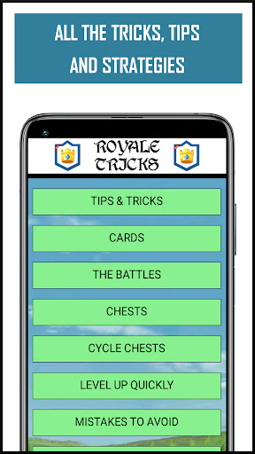 Tricks of clash Screen 2