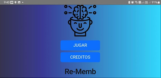 Android application ReMemb screenshort