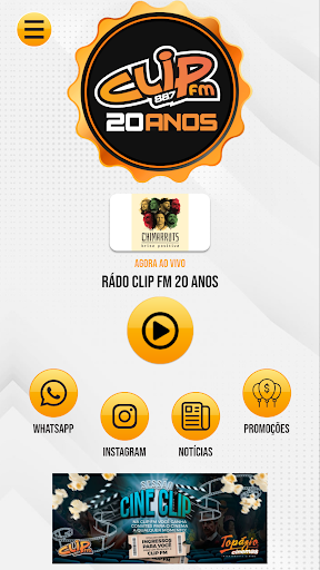 Android application Clip FM 88,7 Campinas screenshort