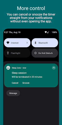 Sleep Zone Screen 3
