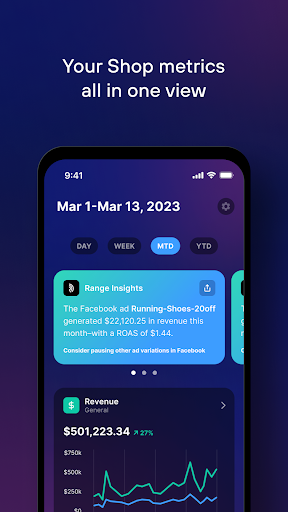 Android application Range Analytics Pro screenshort