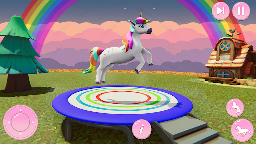 Android application My Unicorn Games: Wonderland screenshort
