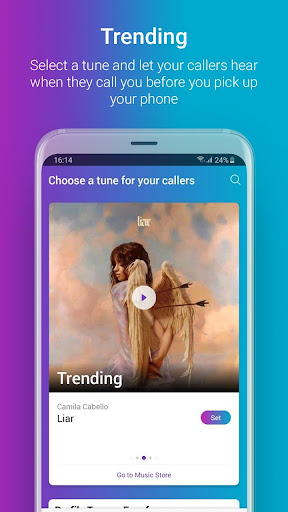 CallerTune Screen 2