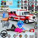 市の救急車運転ゲーム 3D