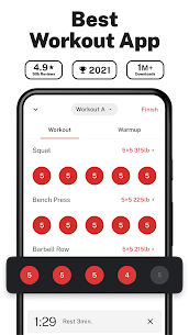 StrongLifts Pro – Weight Lifting Log 1