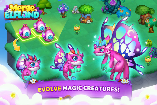 Merge Elfland Magic Merge Game Screen 2