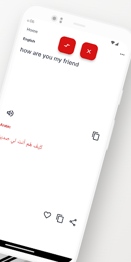 Arabic-English Translator App Screen 2