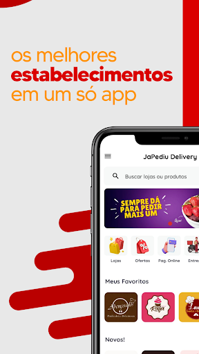 JaPediu Delivery Screen 2