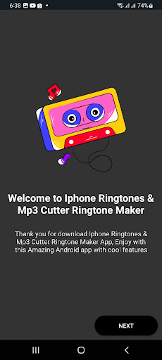 Android application All Iphone Mobile Ringtones screenshort