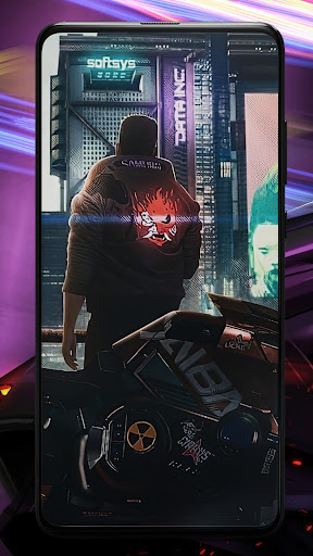 Android application Cyberpunk Wallpaper 4K & HD screenshort