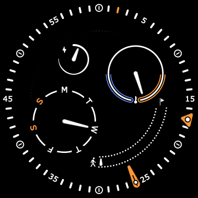 TicWatch Black Gent Screen 2
