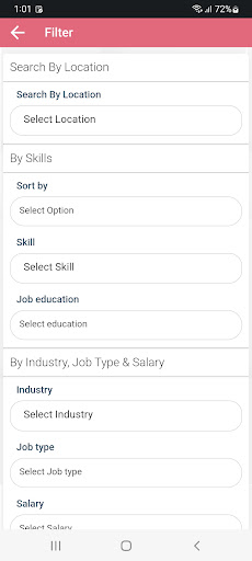 FICSI Job Portal Screen 3