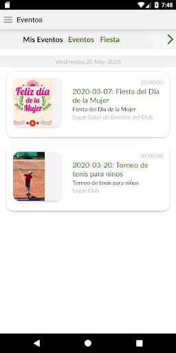 Android application Terravalle screenshort