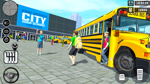 School Bus: Ultimate Bus Games apkpoly screenshots 7