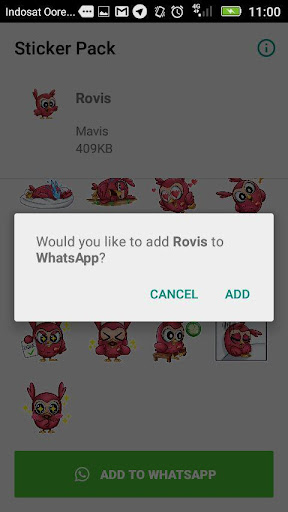 Mavis Sticker Pack (WAStickerA Screen 3
