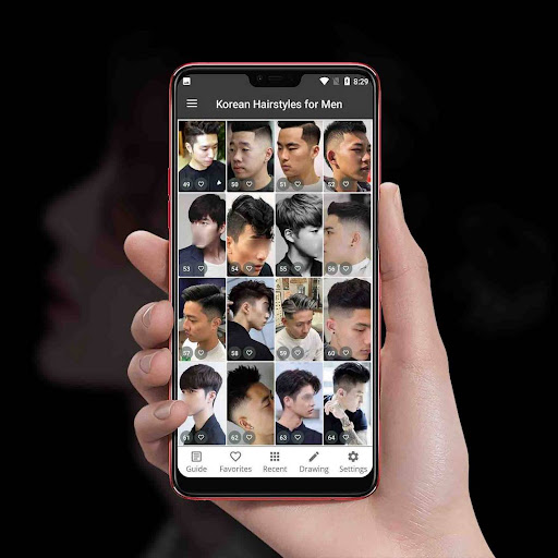 Korean Hairstyles for Men Screen 3