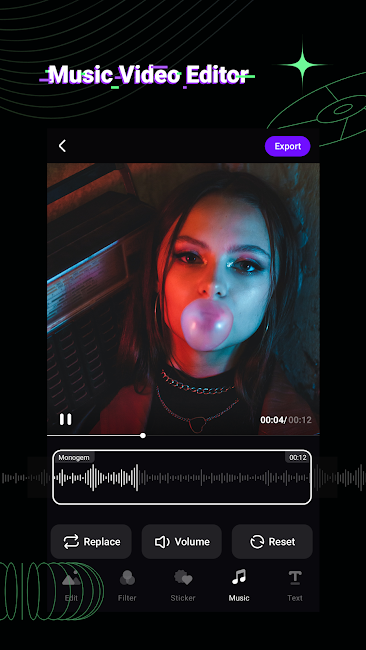 Vieka: Music Video Editor&Edit APK [Premium MOD, Pro Unlocked] For Android 1