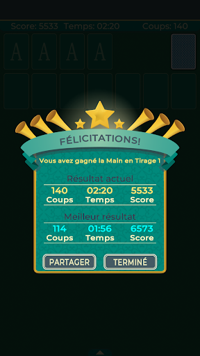 Télécharger Gratuit Klondike Solitaire classique.  APK MOD (Astuce) screenshots 3