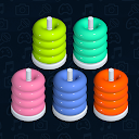 Stacolor: 3D Color Hoop Sort 1.431 APK ダウンロード