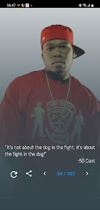 Captura 1 50 Cent Quotes and Lyrics android