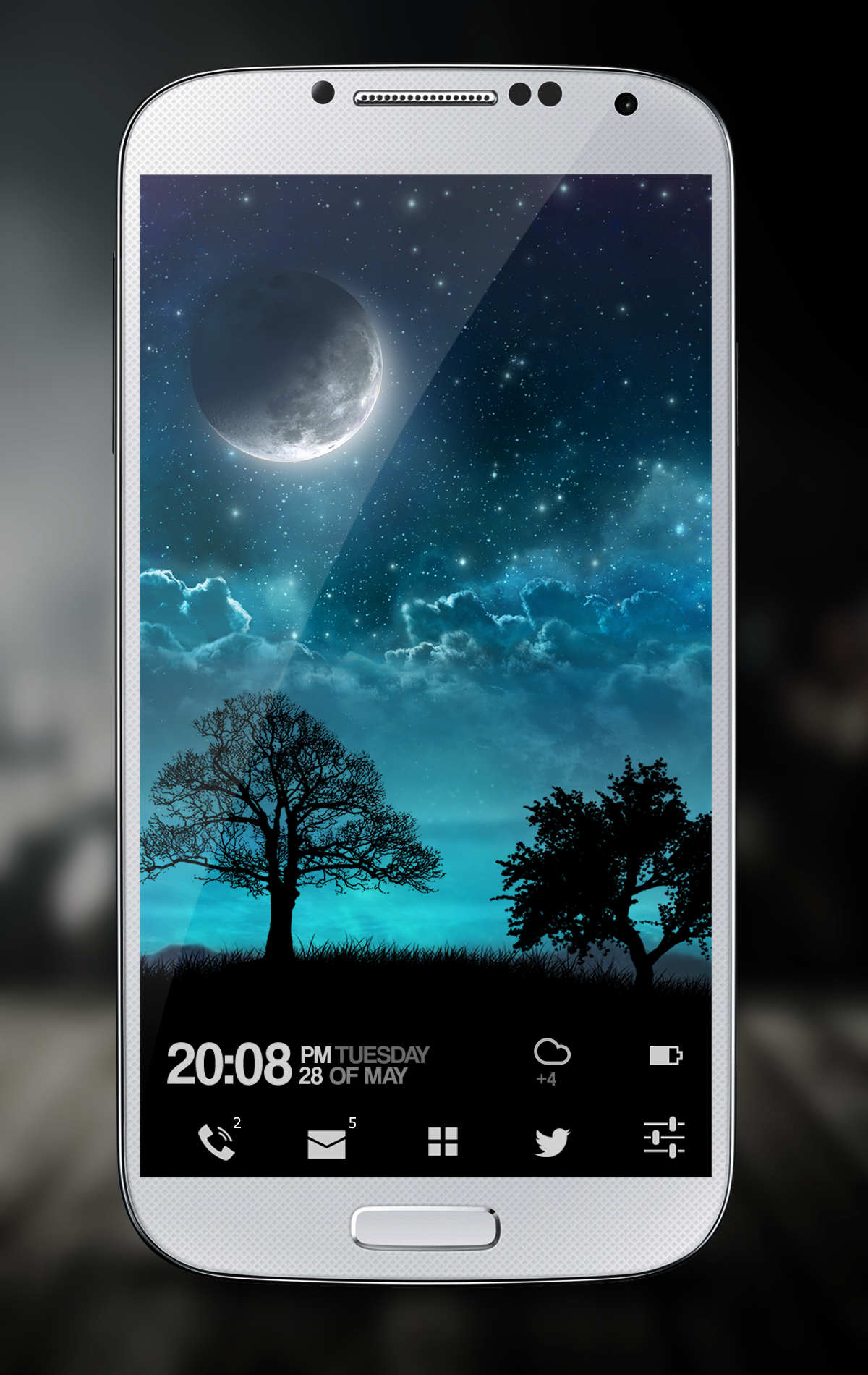 Android application Dream Night Free LiveWallpaper screenshort