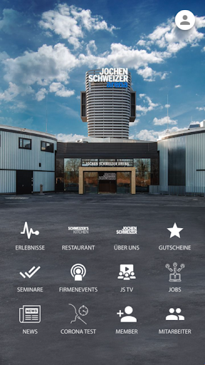 Android application Jochen Schweizer screenshort