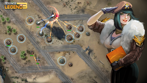 Code Triche Defense Legend 3: Future War APK MOD (Astuce) screenshots 1