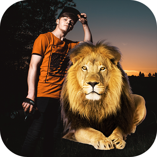 Lion Photo Editor - Lion Frame logo