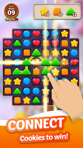 Captura de Pantalla 2 Cookie Crunch: Link Match Puzz android
