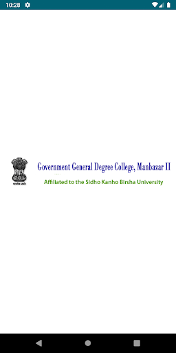 Android application Govt. General Degree College, screenshort