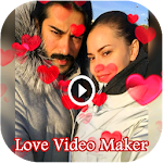 Cover Image of Descargar � Crea videos con fotos y música en marcos de amor  APK
