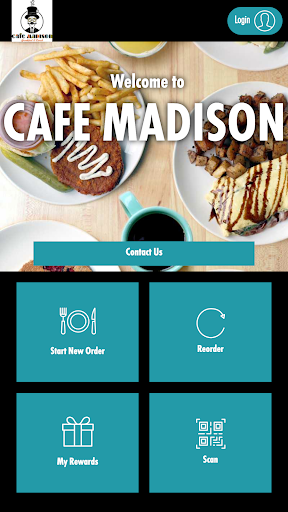 Android application Cafe Madison screenshort