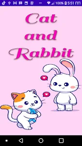 Cat and Rabbit - 猫とウサギ