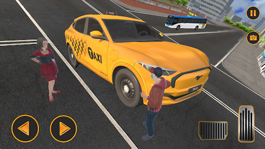 出租車模擬器遊戲 - 出租車遊戲