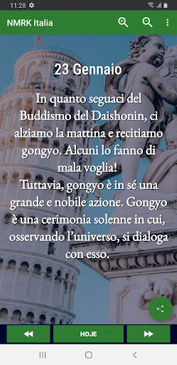 Android application NMRK Italy screenshort