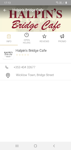 Halpins Bridge Café Screen 3