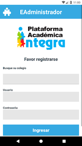 Plataforma Integra - Administr Screen 2