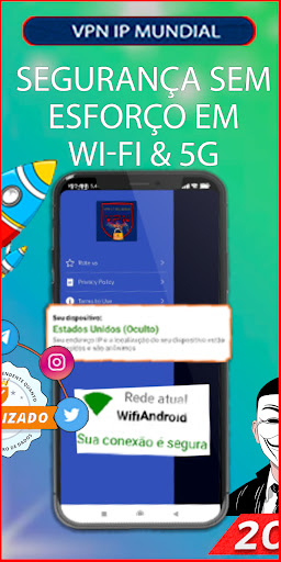 VPN IP MUNDIAL Grátis Servidor ProxySegurança?️