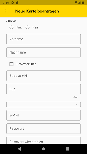 brings Kundenportal Screen 3