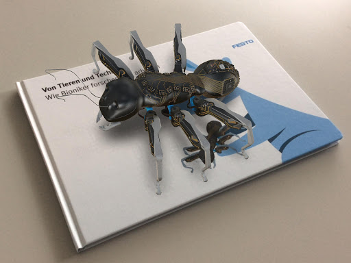 Android application Festo Bionic thinking screenshort