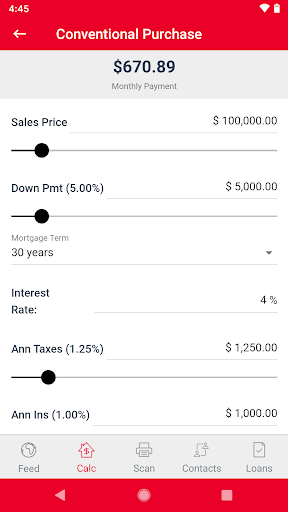 Town Square Mortgage Screen 3