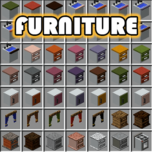 Minecraft sofa mod baci living room