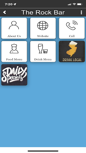 Android application The Rock Bar screenshort